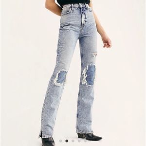 free people - we the free in my own lane jeans
